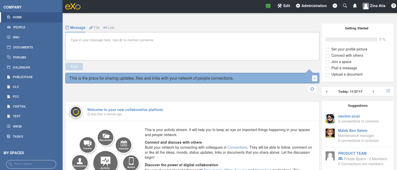 homepage